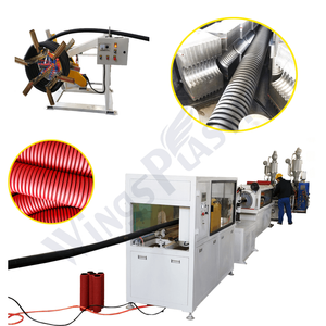 Double Wall Corrugated Pipe Extruder Machine 40-160mm